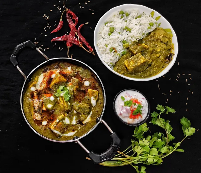 Palak paneer
